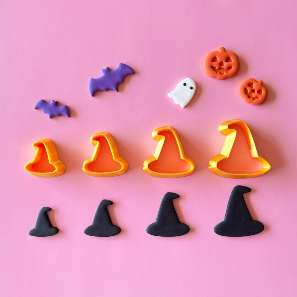 魔女の帽子のポリマークレイカッター